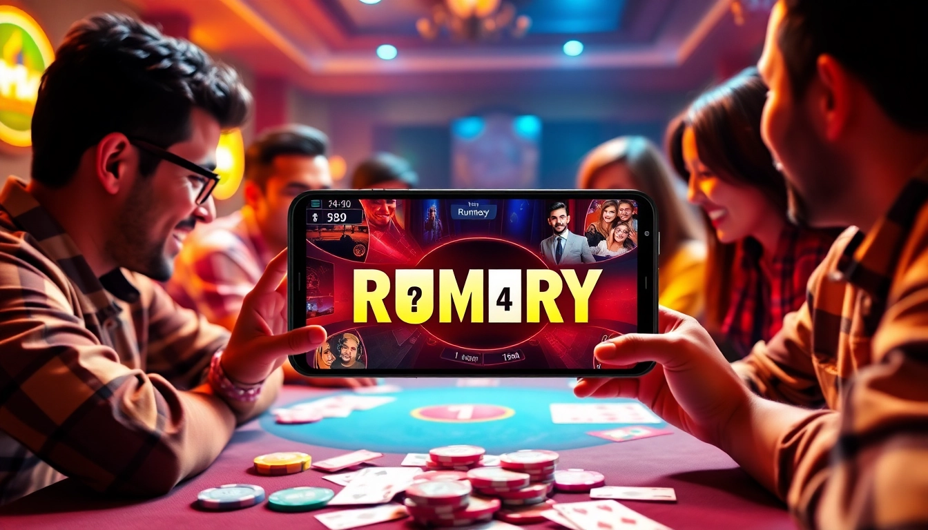 Experience rummy wealth through online gaming with vibrant cards and lively interactions.