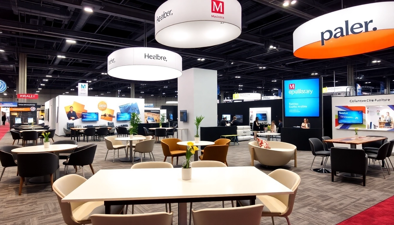 Stylish Dallas Trade Show Furniture for Impactful Exhibits