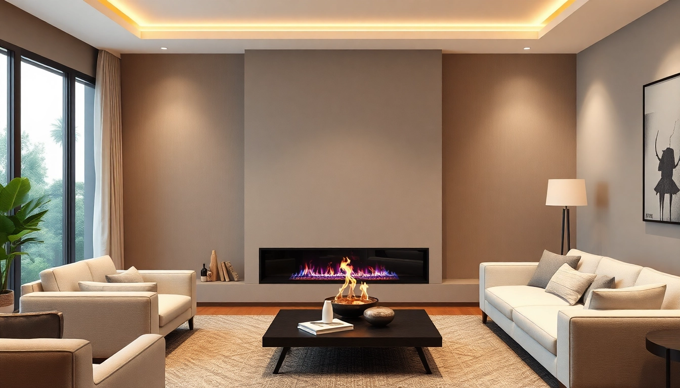 Enhance Your Home with a Stylish Water Vapor Electric Fireplace