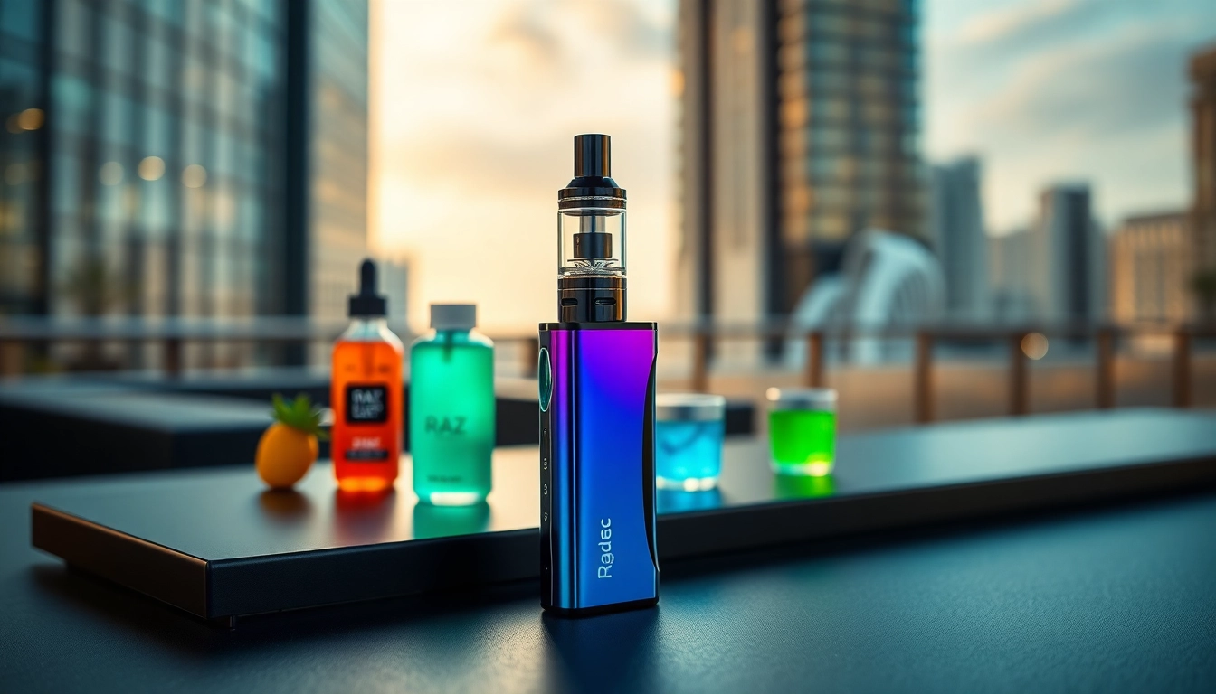 Experience the Flavor and Longevity of the RAZ LTX 25K Disposable Vape