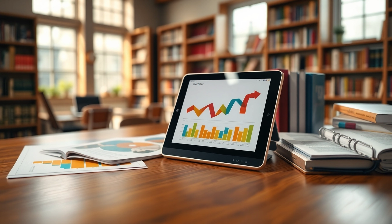 Enhance your learning with this engaging educational tool featuring vibrant charts and books.